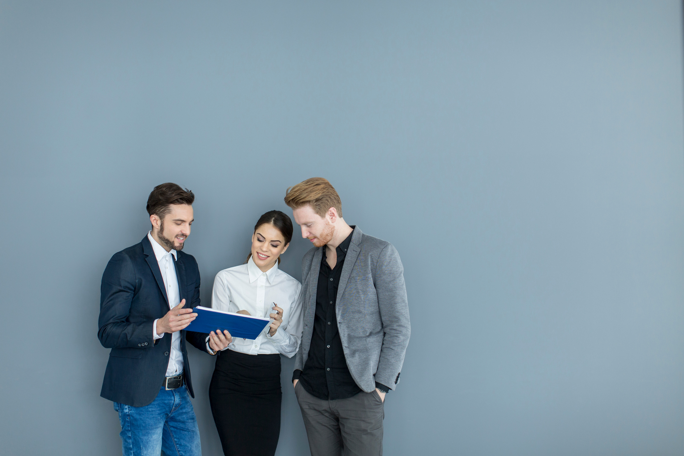 Young people in the office